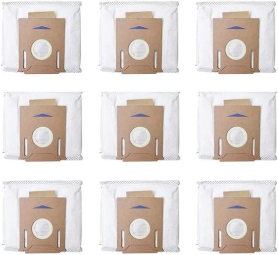 9 Teiliges Set Staubbeutel Passend Für Ecovacs T8, T8aivi, Dx93 Und Ddx96 Staubsaugerteile