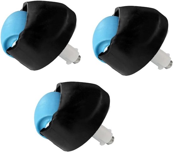 3 Teiliger Universeller Ersatzradsatz, Passend Für Cecotec Conga 3090, 3091 Und 3092 Staubsauger