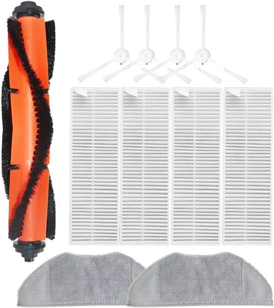 11 Teiliges Walzenbürstenfilterset, Passend Für Xiaomi Mijia G1 Staubsaugerzubehör