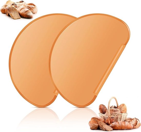 2 Teiliger Teigschaber Schaber Schüsselschaber Leicht Zu Reinigen Flexibel Teigschneider Küchenhelfer Gemüseschneider Zum Backen Teigschaber Für