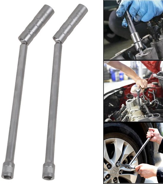 Magnetischer Zündkerzenschlüssel Universalverlängerung 12 Eckig, Magnetisch, Dünnwandig 3/8 Zoll Zündkerze 310 Mm Lang 14 Mm 16 Mm Universal Zünd