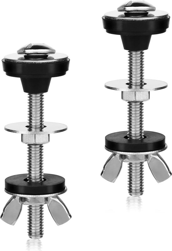 2 Stück Spülbeckenschrauben Edelstahl Schraubenset Für Spülbecken Wc Schrauben Wc Armatur Für Spülbecken Wc Sitz Befestigung Des Spülkastens An D
