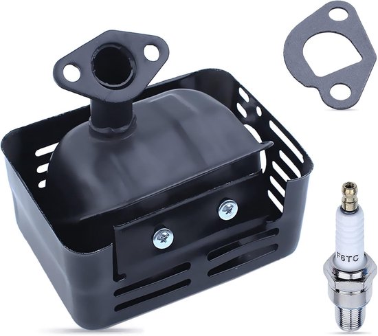 Passend Für Schalldämpfer Mit Auspuffrohr Für Honda Gx160 Gx200 5,5 Ps 6,5 Ps Motor, Ersatzteile Für Gartengeräte 18300 Ze1 900