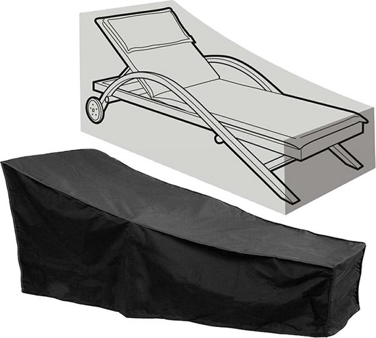 Wetterfeste Schutzhülle Für Sonnenliegen, Gartenstühle Und Deckstühle 200 X 70 X 40 X 70 Cm (l X H X B) Wasserdicht Schutzhülle Für Den Garten