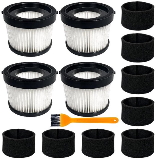 Passend Für Dewalt Dcv501hb Und Dcv5011h Staubsaugerfilter 4+8+1 Teiliges Set
