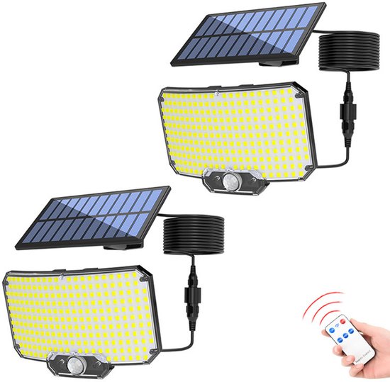 Solar Wandleuchte Mit Bewegungsmelder Außenleuchte Mit Sensor Solarenergie 234 Leds Solarbetriebene Außenwandleuchte Außenleuchte Mit Bewegungsme