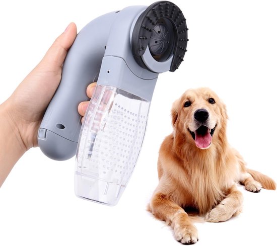 Für Litzee Tierhaarsauger Aus Abs Und Gummi Abmessungen: 22 X 7,5 X 14 Cm Für Kurzhaarige Und Langhaarige Hunde Und Katzen.