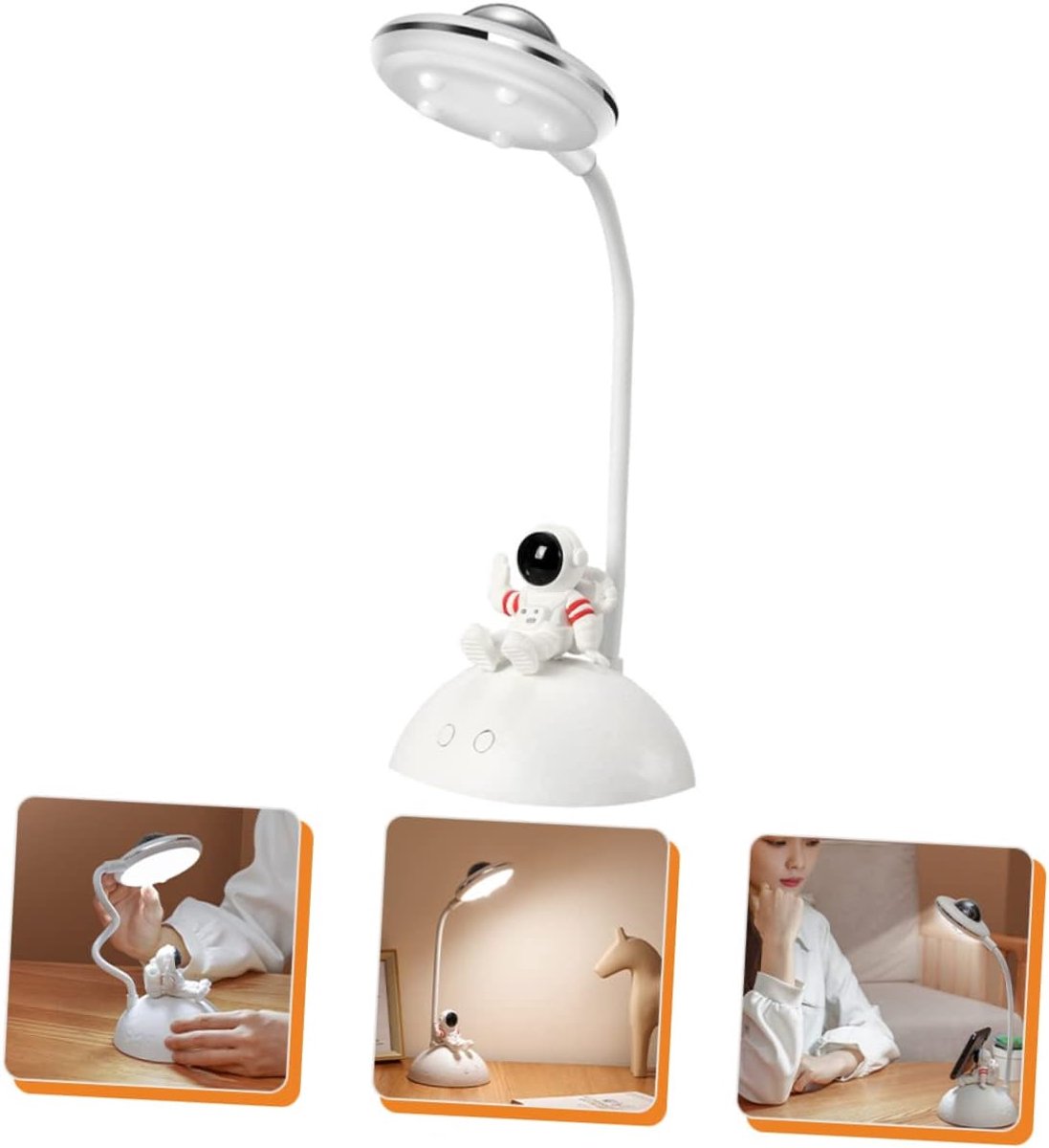Led Tischleuchte Mit Projektionslicht, Stimmungsvoller Atmosphäre Und Handyhalterung Fürs Schlafzimmer Multifunktionales Nachtlicht Mit Dimmfunkt