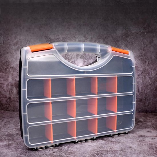 Herausnehmbare Aufbewahrungsbox Mit Trennwänden Zur Aufbewahrung Von Schrauben Und Anderen Kleinteilen, Mit Fächern, Zur Aufbewahrung Von Elektro