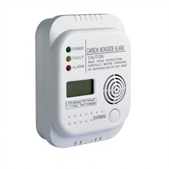 Lcd Kohlenmonoxidmelder Digitalanzeige 85 Db Alarm