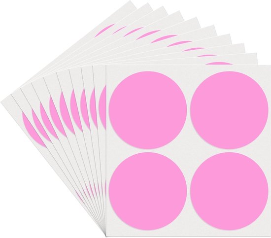 Runde, Selbstklebende Punktaufkleber (100 Mm) Zur Farbkennzeichnung Wasserfeste Punktetiketten, 40 Stück Für Organisation Und Beschriftung