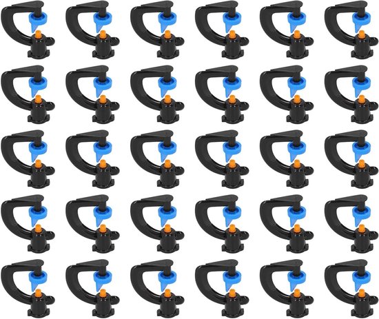 180° Refraktions Sprühdüse Für Die Bewässerung 30 Stück Sprühdüsen Für Gewächshäuser Und Gärten Aus Abs Material