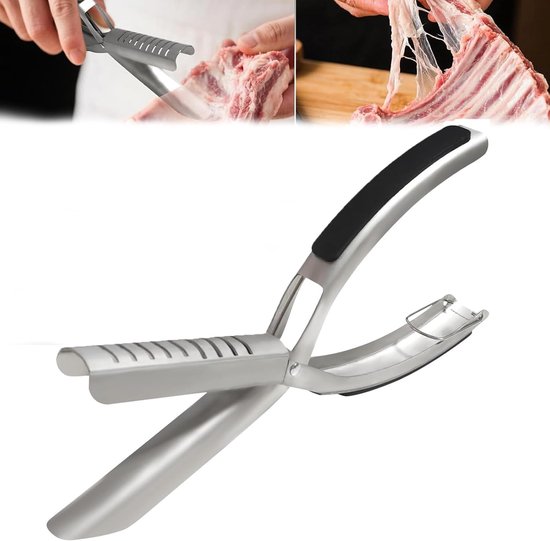 Werkzeug Zum Entfernen Der Rippenhaut Rippenvorbereitungswerkzeug Bbq Rippchenentferner Rippenhautentferner Aus Edelstahl Ergonomisches Design Fü