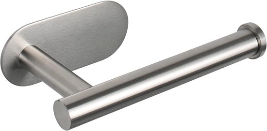 Toilettenpapierhalter Selbstklebender Toilettenpapierhalter Aus Edelstahl Kein Bohren Erforderlich Silber
