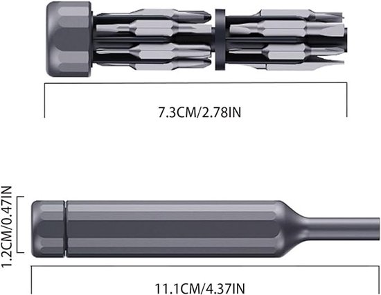 Präzisionsschraubendreher Set 27 In 1 Magnetisches Handwerkzeug Manueller Präzisionsschraubendreher Für Brillenreparaturen, Autoreparaturen Und H
