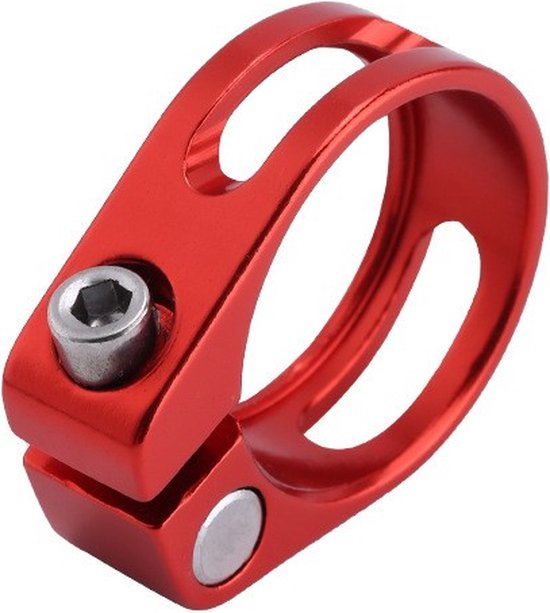 Fahrrad Sattelstützenklemme Sattelstützenclip Fahrradsattelverstellung Aluminiumlegierung 28, 31, 34 Mm Schwarz