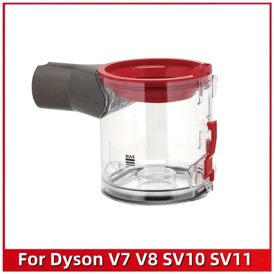 0,54 Liter Staubbehälter Für Dyson V7, V8, Sv10 Und Sv11 Transparenter Ersatz Staubbehälter Zubehör Für Kabellose Handstaubsauger Abfallbehälter