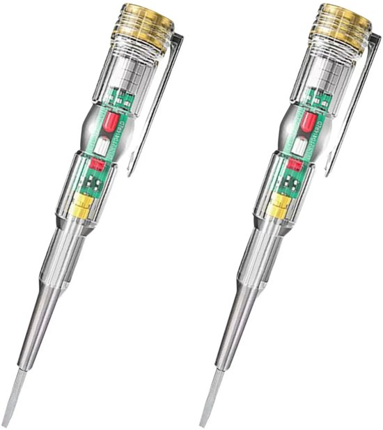 Stück Transparenter, Reaktionsschneller Elektrischer Spannungsprüfer In Stiftform, 70 250 V, Tragbar, Wasserdicht, Mit Led Farblicht, Berührungsl