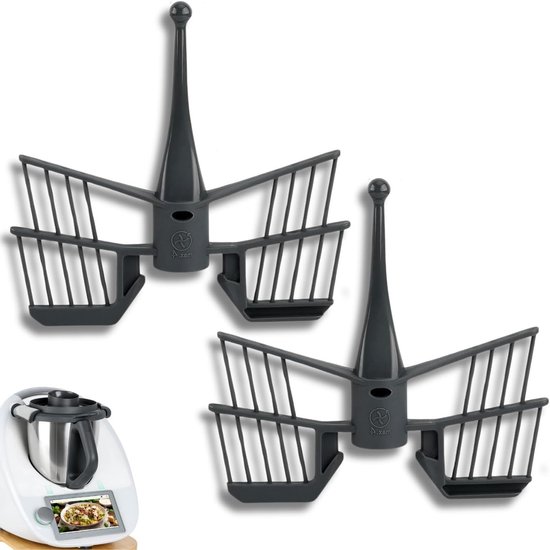 2 Teiliges Schmetterlingsrührer Set Für Tm5, Tm6 Und Tm31 Küchenmaschinen, Zum Backen Und Kochen