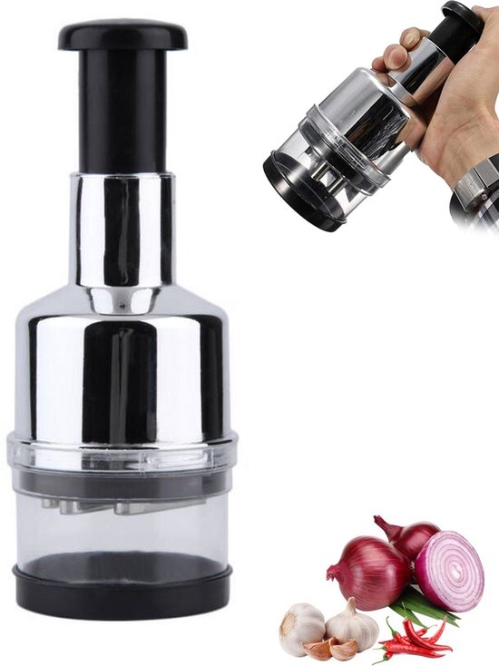 Knoblauchpresse Manuelle Knoblauchpresse Knoblauchpresse Mit Ergonomischem Griff Ingwerpresse Spülmaschinenfest Edelstahl Für Knoblauch, Paprika