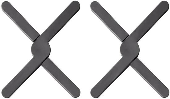 Untersetzer Für Pfannen / Hitzebeständiger Untersetzer Für Pfannen / 2er Pack Untersetzer Für Pfannen / Faltbarer Silikon Untersetzer Für Pfannen