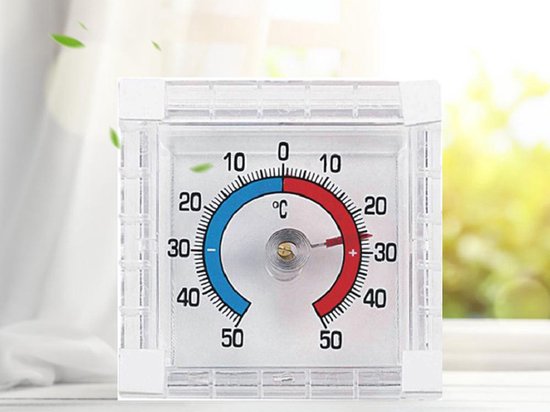 Selbstklebendes Thermometer Fensterthermometer Außenthermometer 50 °c Bis +50 °c