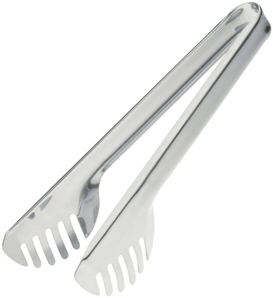 Salat Und Spaghettizange Handlich 1 Stück Edelstahl 23,8 Cm