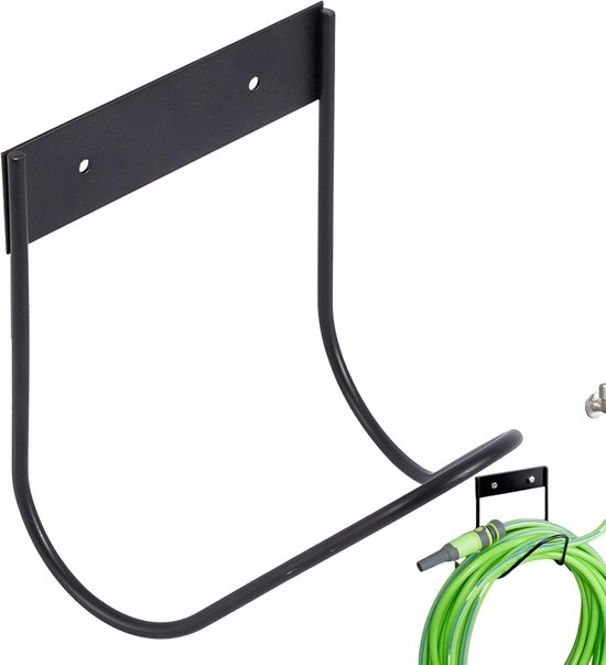 Gartenschlauchhalter, Robustes Metallschlauchregal, Abnehmbares Gartenschlauch Aufbewahrungsregal, Stabiler, Freistehender Schlauchhalter