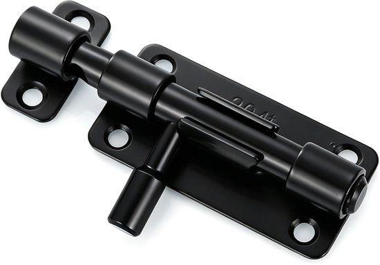 Set Aus 2 Aufputz Türschlössern, Sichtschutzriegel Aus Edelstahl 304 Mit Befestigungsschrauben, Robuster Schieberiegel Für Schlafzimmer, Badezimm