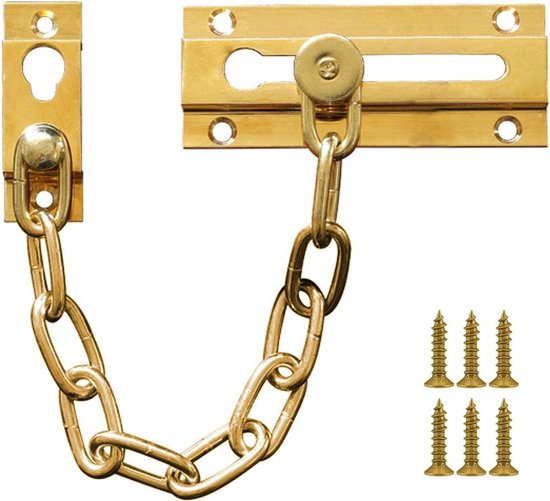 Türkette Aus Messing Diebstahlsicherung Für Jede Tür