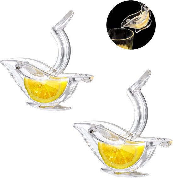 Manuelle Zitronen Und Limettenpresse 2 Teilige Zitruspresse Aus Acryl Transparente Fruchtpresse Für Frischen Saft