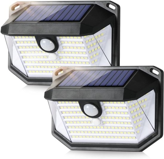 Außenleuchte 2er Set Bewegungsmelder Wasserdicht Sensor Für Garten Und Außenbereich Solarbetriebene Außenbeleuchtung