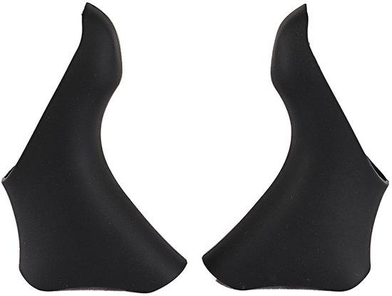 Schalthebelmanschetten, Für Rennräder Passend Für Shimano 105 St 5600/6600 Serie Silikon Schutzkappen Schwarz (pro Paar)