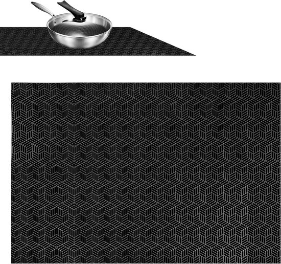 Große Silikon Schutzmatte Für Induktionskochfelder, 52 X 78 Cm Hitzebeständig, Rutschfest Und Langlebig