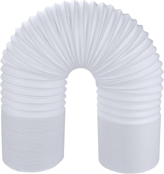 Abluftschlauch Für Klimaanlagen Universal Klimaanlagenschlauch Raumkühlung Knickfest 150 Mm X 2 Meter Weiß