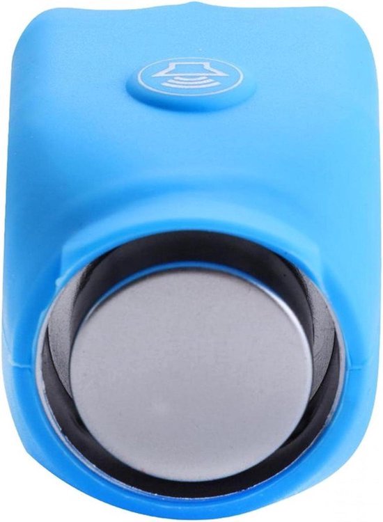 Elektrische Fahrradklingel Lenkerklingel Sicheres Radfahren 120 Db Lautstärke 11 Cm Blau