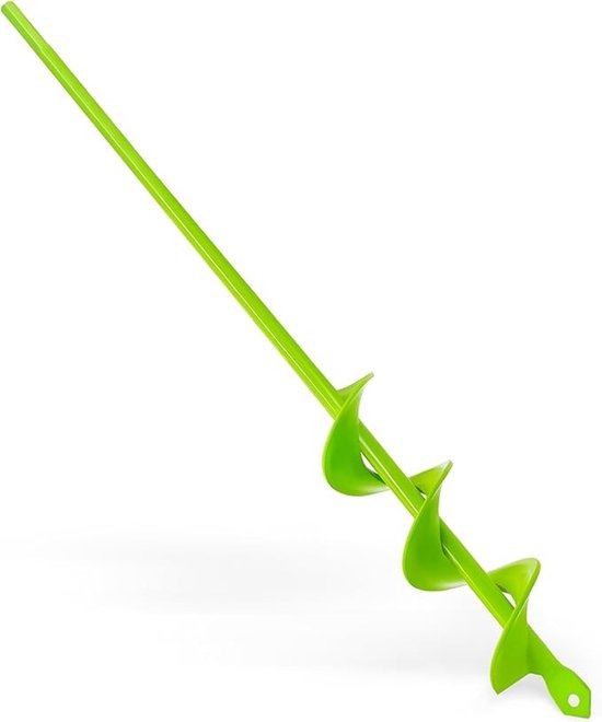 Gartenspiralbohrer Erdbohrer/pflanzbohrer Pflanz Und Grabehilfe Ergonomisches Design 4 X 42 Cm Grün