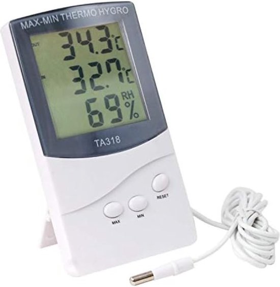Innen Und Außenthermometer Wetterstation Für Innen Und Außenbereich Digitales Innenthermometer Digitales Thermometer