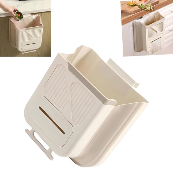 Mülleimer Küchenmülleimer Toiletteneimer Faltbarer Mülleimer Wandmülleimer Kann In Der Küche, Im Schrank, Auf Der Toilette, Im Badezimmer, Im Woh