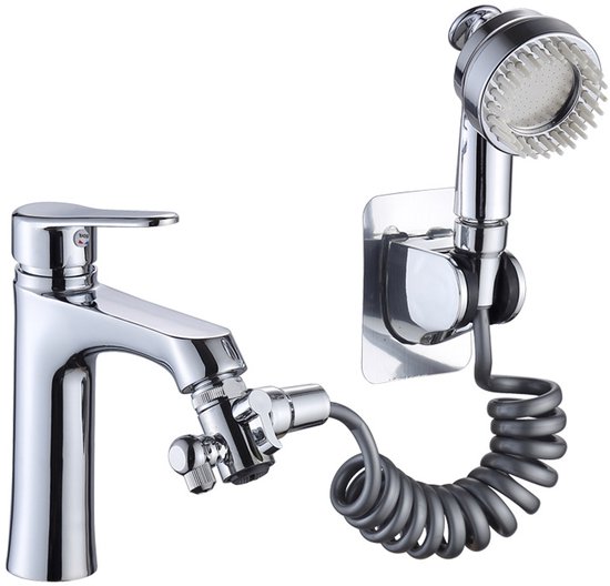 Armatur, Spülbeckenschlauch, Brause, Montageset, Badewannendusche, Brausekopf Mit Umstellventil, Ersatzteile, Massagedüsenadapter Für Spülbeckena