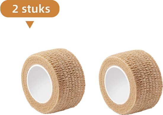 2 Teiliges, Selbstklebendes Erste Hilfe Set Hitzebeständig Schwer Entflammbar Für Pfannengriffe Beige