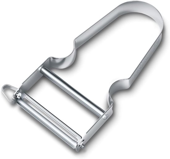 3 Teiliger Kartoffelschäler, Doppelseitig Mit Schwenkbarer Klinge, Extra Scharf, Metallgriff