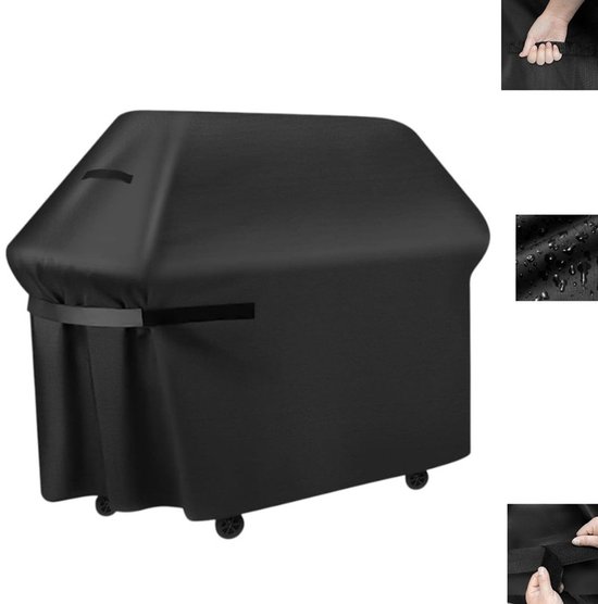 1 Stück Grillabdeckung Grillzubehör Grillabdeckung Wasserdichte Grillabdeckung Abdeckung Grillabdeckung Uv Und Wasserdicht Schwarz 190 X 71 X 117