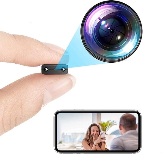 Mini Wlan Kamera Für Die Überwachung Von Haustieren Im Innen Und Außenbereich, Kabellose 1080p Hd Heimsicherheitskamera Mit Nachtsicht, Bewegungs