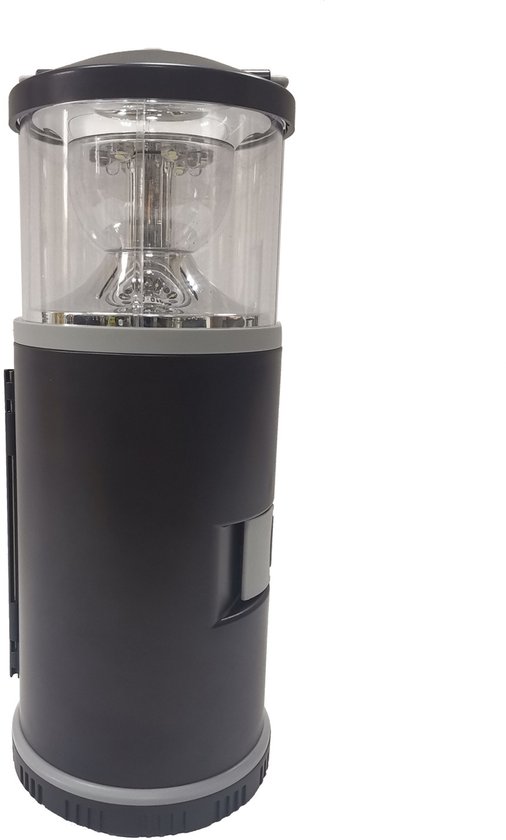 Led Campinglampe Multifunktionales Werkzeug Und Outdoor Angelzubehör Für Camping, Wandern Und Mehr Schwarz