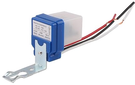 Lichtsensor Wasserdichter Straßenbeleuchtungsregler Automatischer Lichtschalter Regendichter Bewegungssensor