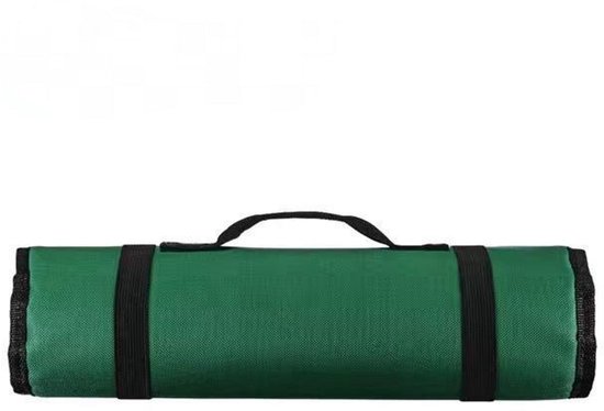 Aufbewahrungstasche Für Messersets 35,5 X 58 Cm Messer Nicht Enthalten Küchenset Kochmesserrolle Grün Nylon Professionelle Bestecktasche