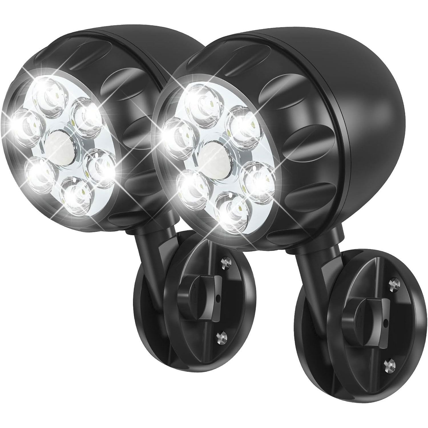 Led-außenstrahler, Strahler, Helle Gartenbeleuchtung, Garagen- Und Gartenfluter, Bewegungsmelderleuchten, Wandleuchten, 2 Stück