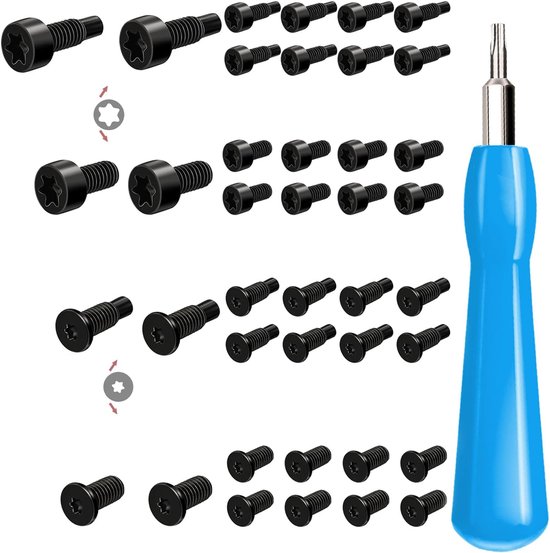 Türklingelschraubendreher Doppeltorx T6 T15 40 Schrauben