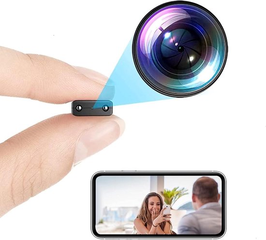 Mini Kamera Ultradünne Kleinkamera 1080p Hd Nachtsicht Weitwinkel Überwachungskamera Unterstützt Echtzeit App Übertragung Für Zuhause Und Büro 32